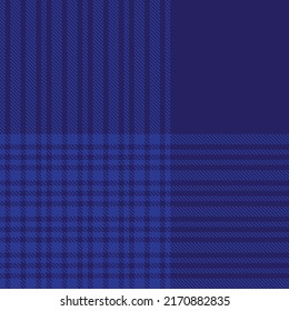 Blue Asymmetric Plaid textured seamless pattern suitable for fashion textiles and graphics