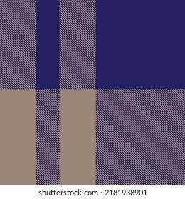 Blue Asymmetric Plaid textured seamless pattern suitable for fashion textiles and graphics