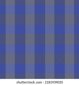 Blue Asymmetric Plaid textured seamless pattern suitable for fashion textiles and graphics