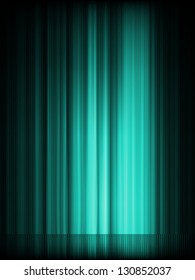 Blue aurora borealis background. EPS 8 vector file included