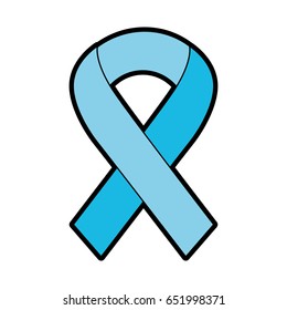 blue Awareness ribbon