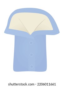 Blue  Baby Sleeping Bag. Vector