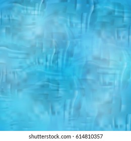 Blue backdrop,vector illustration.Transparent watercolor artistic wet brush paint.Blue color wave smudges spot element for web site, scrapbook, template, banner and wallpaper