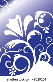 blue backgroud