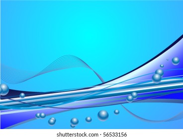 blue background