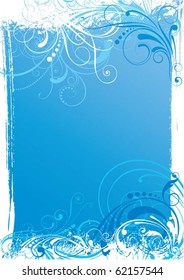 Blue background