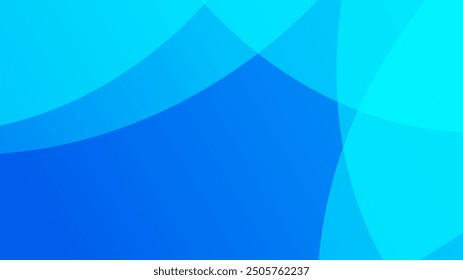 Vector de arte abstracto de fondo azul con Formas