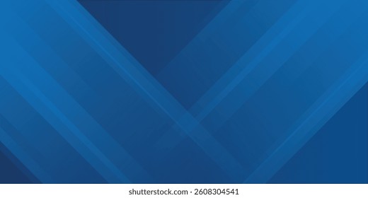 Blue background with abstract box rectangle geometric shapes modern element for banner, presentation design and flyer