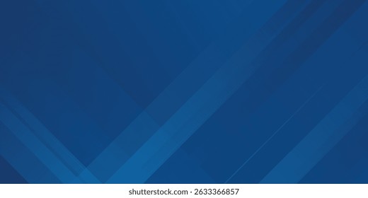 Blue background with abstract box rectangle geometric shapes modern element for banner, presentation design and flyer
