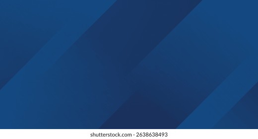 Blue background with abstract box rectangle geometric shapes modern element for banner, presentation design and flyer