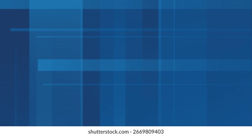 Blue background with abstract box rectangle geometric shapes modern element for banner.eps 10