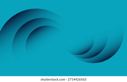 Fondo azul. Abstractas fondo de gradiente circular de colores ricos y lujosos. Útil para fondos, presentaciones, correo, Plantillas, etc

