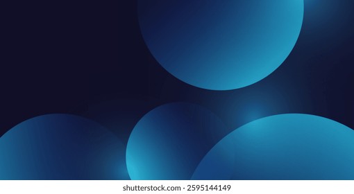 Blue background with an abstract circular gradient. A rich and luxurious color backdrop, perfect for elegant designs, digital art, and branding.