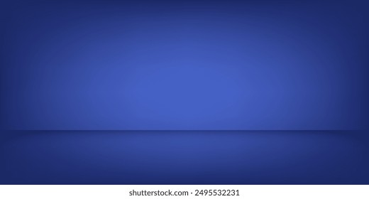 blue background, abstract. dark blue studio wall for present your product display.
