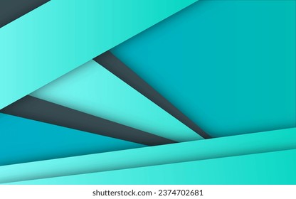 blue background abstract design with futuristic geometric art beautiful for template