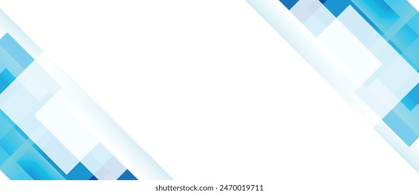 Blue Background abstract design. have empty space. template banner, poster.