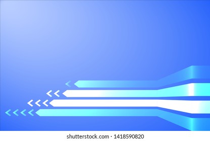 Blue background Abstract design vector.Illustration.
