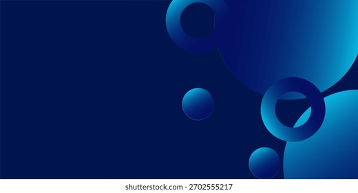 fundo azul de abstrato dinâmico gradiente vibrante moderno. Modelo para pôster, ilustração vetorial
