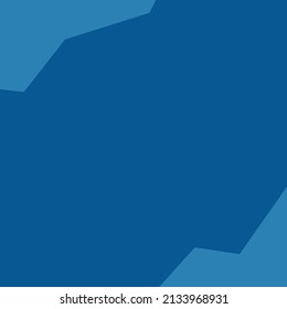 Blue background with abstract geometric corners .suitable for social media,advertising etc