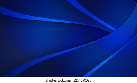 Blue background abstract geometric design with modern corporate concept. Vector illustration for business card, presentation design, tech banner, game background and much more