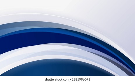 Blue background with abstract geometric element decoration for presentation design, tech banner, landing page background and much more