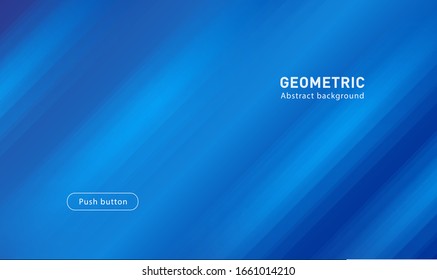 Blue background. Abstract geometric gradient vector  wallpaper, creative digital futuristic template. White text, button on dark blue vibrant business energy presentation cover.