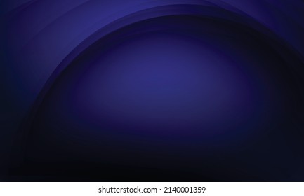 blue background abstract with gradient in studio and wall texture vector, empty room studio used for product presentation, blue wallpaper with shine use for product shooting