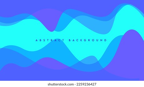 fondo azul con elemento gráfico abstracto