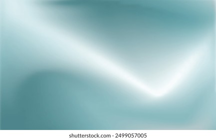 Blue background. Abstract light blue metal gradient. Vector blurred illustration