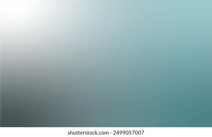 Blue background. Abstract light blue metal gradient. Vector blurred illustration