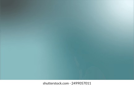 Blue background. Abstract light blue metal gradient. Vector blurred illustration