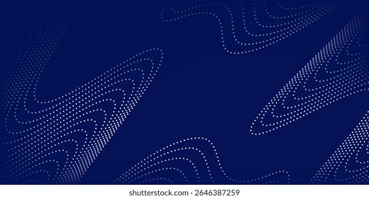 Blue background abstract with line waves and gradient variation. Suitable for user interface stroke websites simple good modern