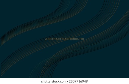 blue background with abstract lines in the middle, dark background