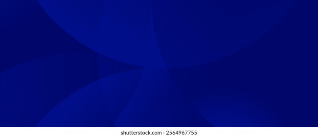 Blue background abstract minimalist shape pattern. Vector illustration template design