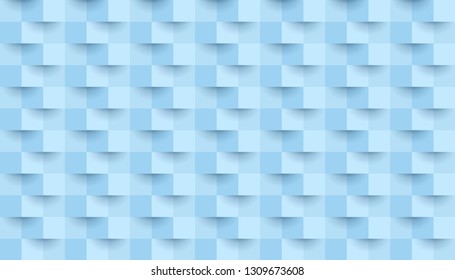 Blue background, abstract seamless pattern.