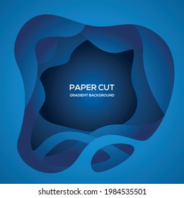 blue background with abstract style