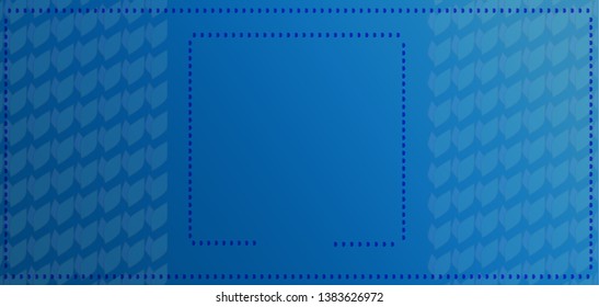Blue background abstract vector design with geometric pattern.