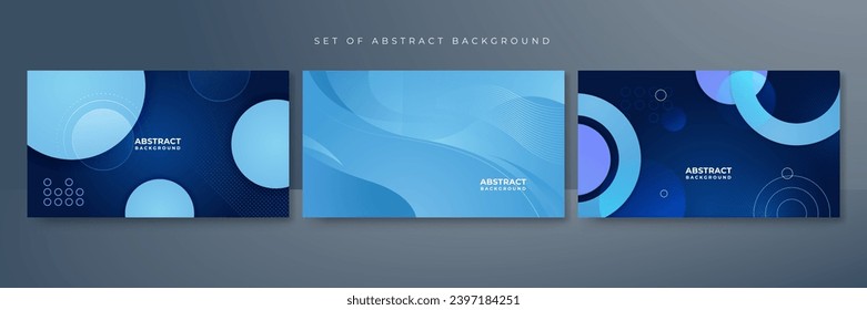 Blauer Hintergrund. abstrakter blauer Hintergrund. Abstrakte grafische Design-Banner Muster Präsentation Hintergrund Web-Vorlage.