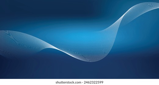 blue background, abstract wall studio room, can be used to present products.vector