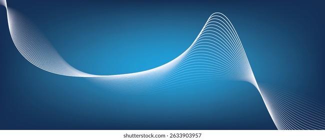 blue background, abstract wall studio room, can be used to present products.vector