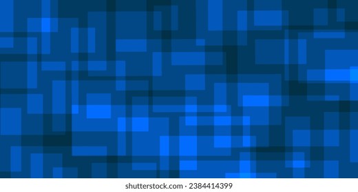 Blue background with abstract wave spiral modern element for banner, presentation design and flyer
