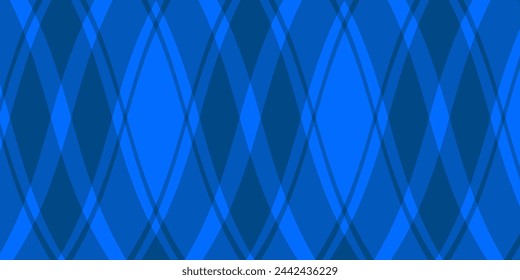 Blue background with abstract wave spiral modern element for banner, presentation design and flyer