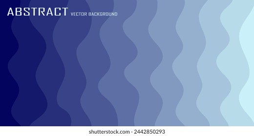 Blue background with abstract wave spiral modern element for banner, presentation design and flyer