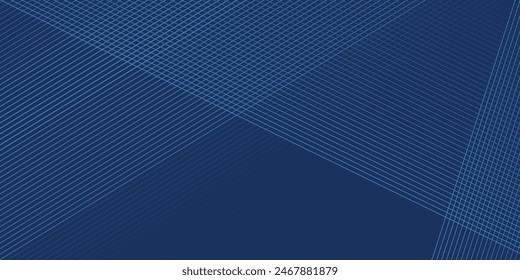 Blue background with abstract wave spiral modern element for banner, presentation design and flyer