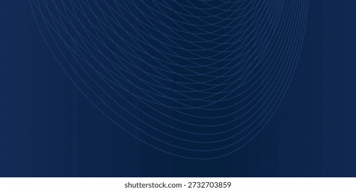 Fondo azul con elemento moderno espiral de onda abstracta para Anuncio, diseño de presentación y volante