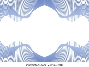 blue background in abstract wave style