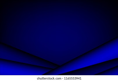 Blue background for banner design, Abstract vector