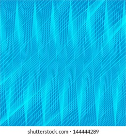 blue background with bright lines