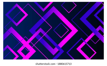 Formas geométricas degradadas en el vector de papel pintado azul oscuro eps10.