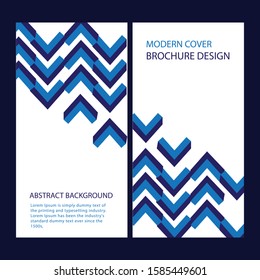 
Blue background for Brochure Flyer cover page annual report design Layout vector template